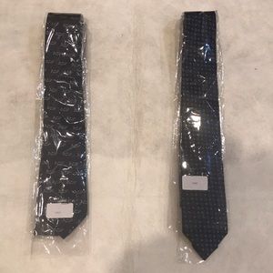 Two silk ties